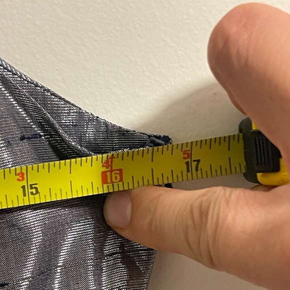 RARE Vintage A.P.C. Metallic Silver Silk Lurex Mini Dress - Made in France - S - Picture 9 of 11